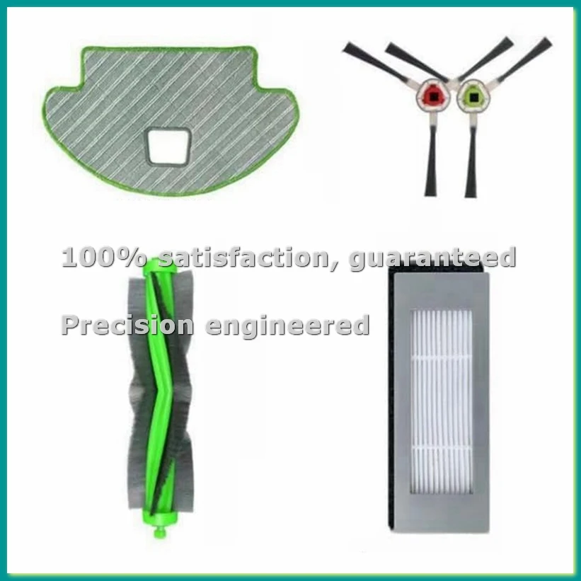 For Combo 110 113 R113840 R Robot Vacuum Cleaner Main Side Brush Hepa Filter Mop Cloth Replacement Parts-A46I