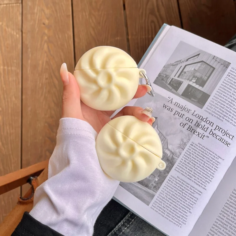 Baozi لهواوي Freebuds7i 6i 4E 5i Se4 Se3 Se2anc حافظة واقية Freeclip2 حافظة ناعمة الكرتون سيليكون سماعة غطاء #1