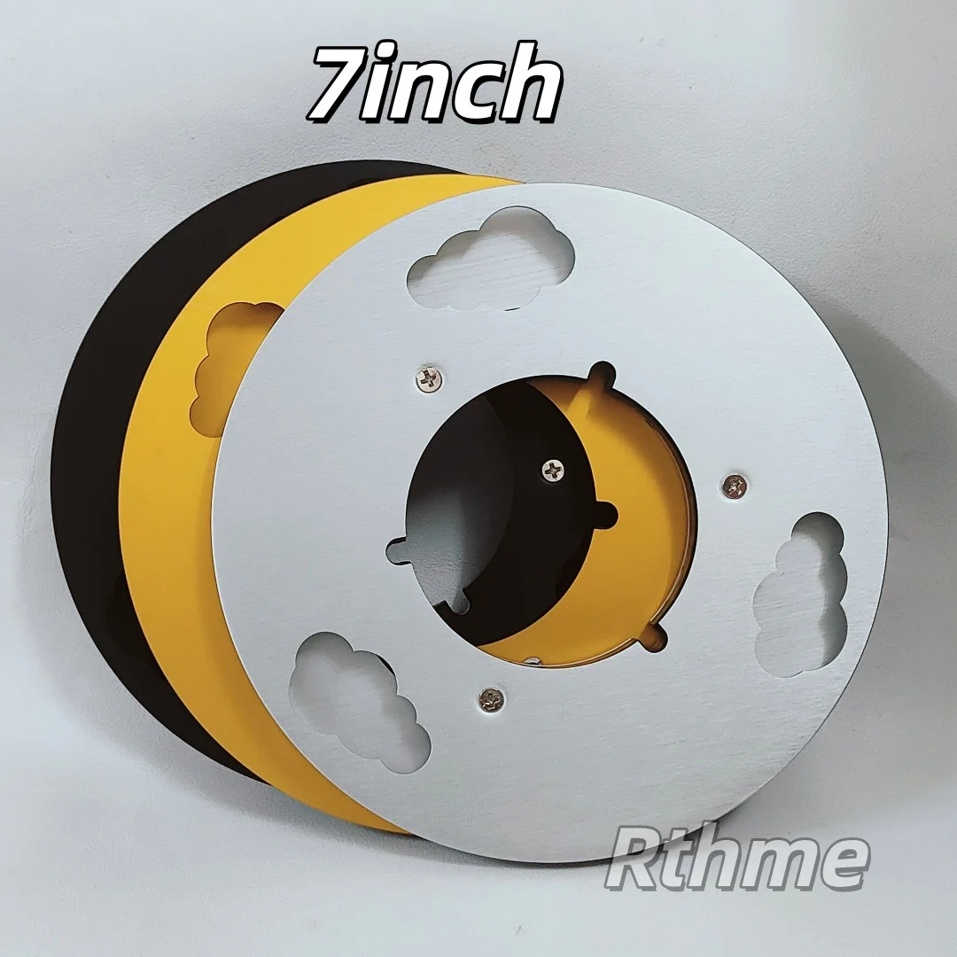 

Пустая лента 7 x 1⁄4 дюйма, концентратор для катушек, аксессуар для записи катушек, пустой алюминий D