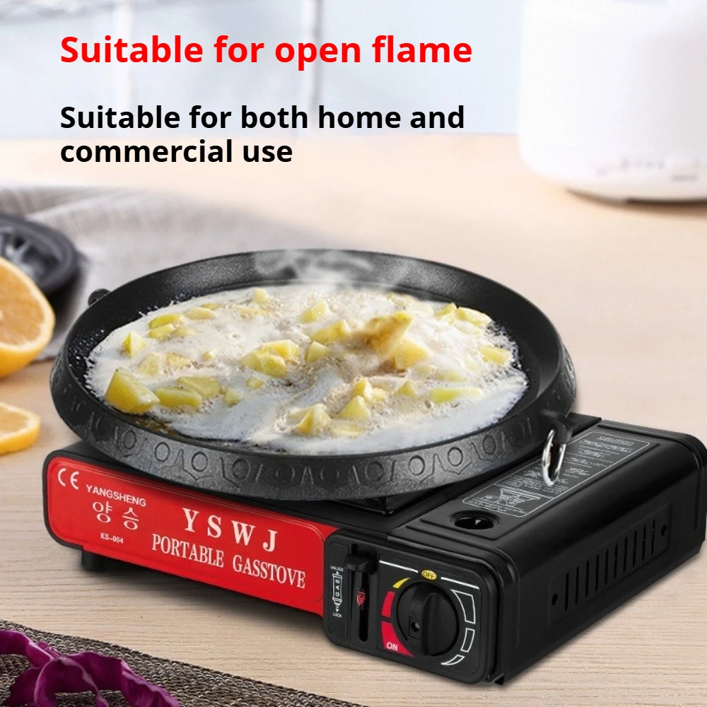 KOSUN Maifan حجر شواء عموم جولة الكورية شواء لوحة غير عصا علبة ألومنيوم للخارجية نزهة حفلة التخييم الشاطئ أدوات الطبخ #3