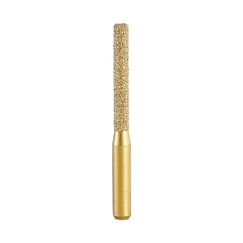 

JU64 Router Bit Golden Brazed Straight Shank for Stone Marble Granites Engraving Edges Cutting Stone Carving