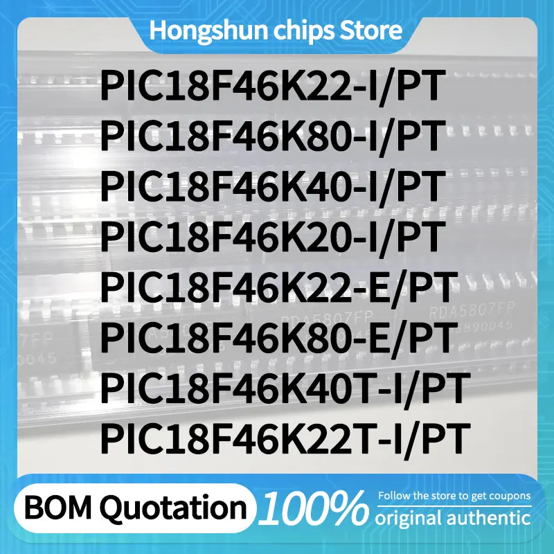 

PIC18F46K80 PIC18F46K22T PIC18F46K40T PIC18F46K40 PIC18F46K22-E PIC18F46K80 PIC18F46K20 PIC18F46K22-E -I/PT Новая версия