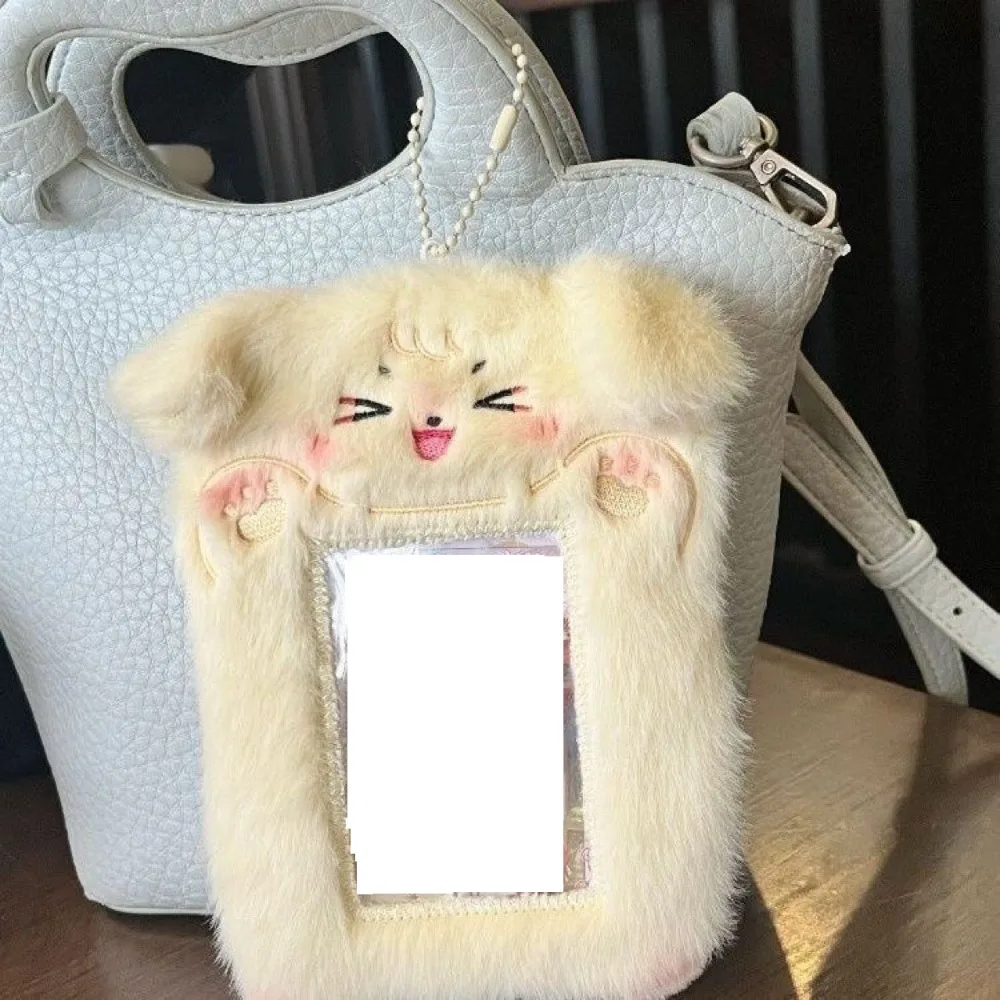 

Fashion Cartoon Plush Photocard Case sweet Cute Fox Photocard Case Multiple style Bus Door Cards Sleeve Students