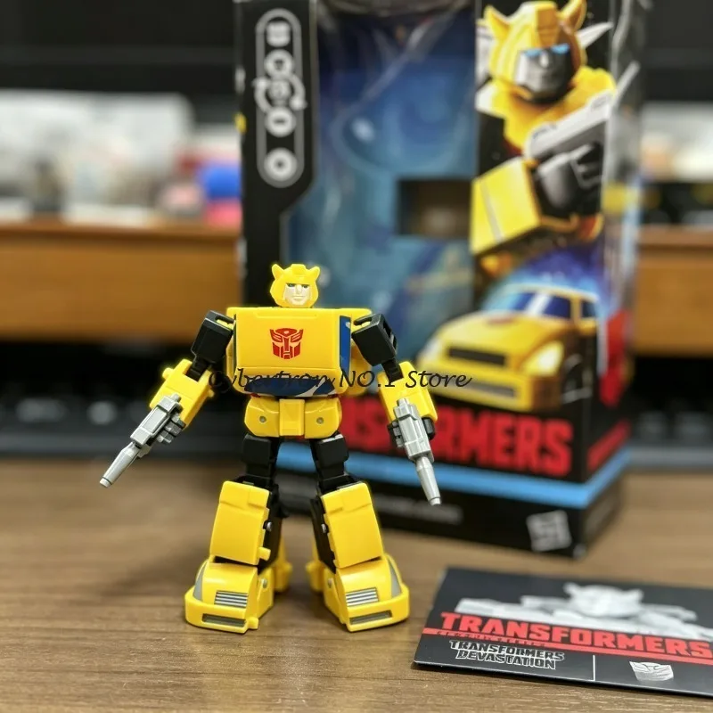 Juguetes Transformers G1, Robots Deformables, Serie Studio, Edición Gamer, Bumblebee (Transformers: Devastation), Figuras de Optimus Prime