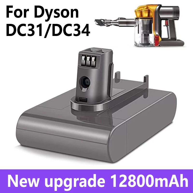 

Замените Dyson 22,2 В 12800 мАч Type-A/B литий-ионный аккумулятор для инструментов для пылесоса высокой емкости DC35 DC45 DC31 DC34 DC44 DC31 DC35