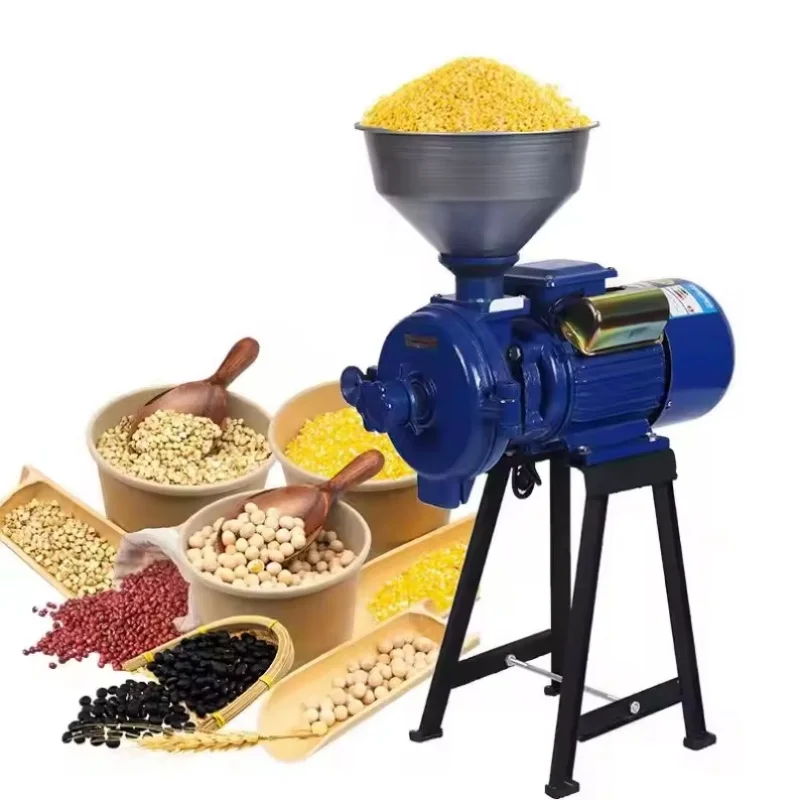 Professional Multifunctional Grain Miller Seasoning Grinding Machine Easy Farms Manufacturing Plants Engine Grinding Machines