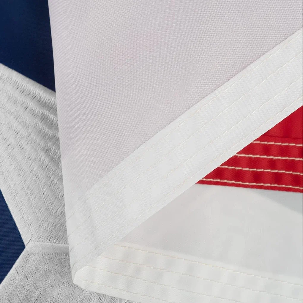 3x5FtsHeavy Duty Texas State Flags for Outside Nylon with Luxury Embroidered Stars Sewn Stripes Brass Grommets