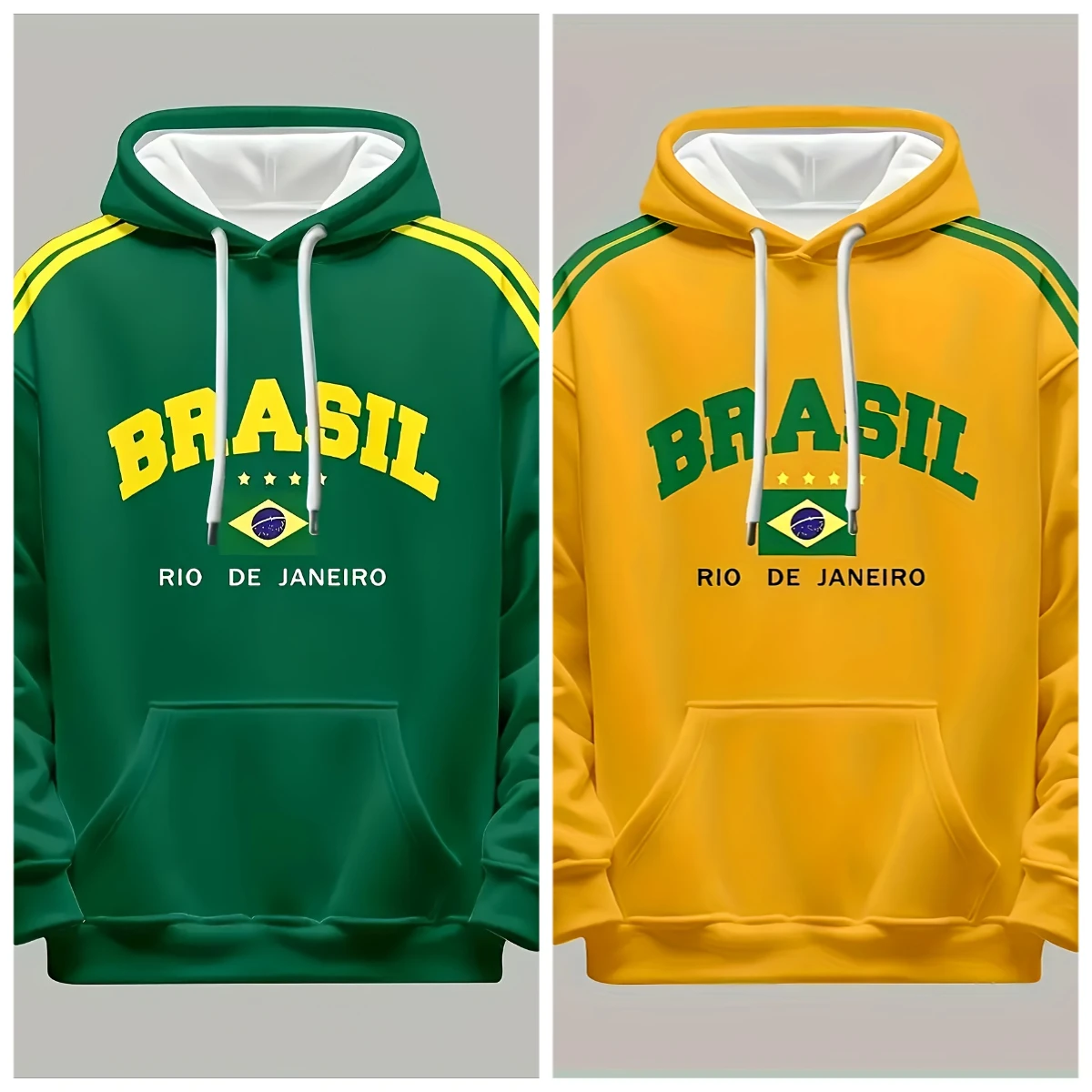 

25/26 Осень/Зима Новая американская уличная бразильская толстовка с капюшоном Y2K Повседневная 3D Модная мода Большой взрослый мужчина и женщина Универсальный тренд