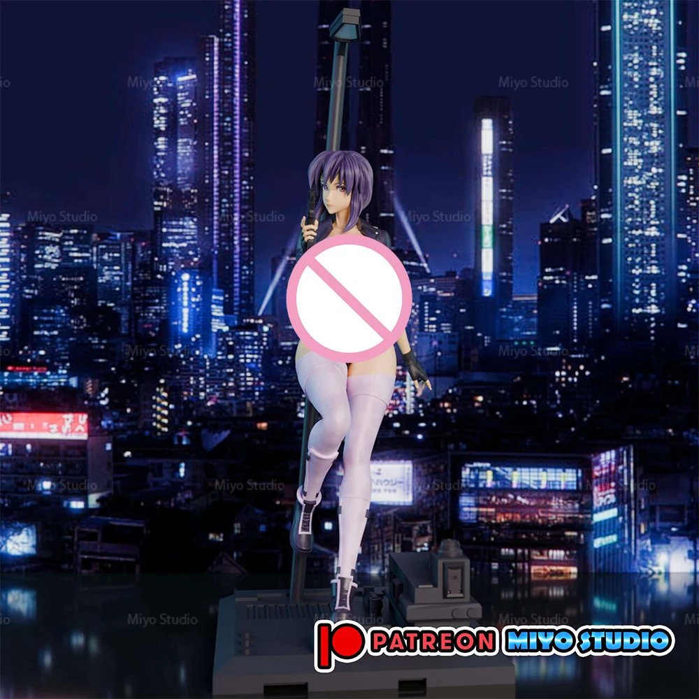 

NSFW Street Lamp Belle 1/24 Scale Resin Figure Model Kit Sexy Diorama Unassembled Unpainted Doll 3D Print DIY Statue Crafts Toy