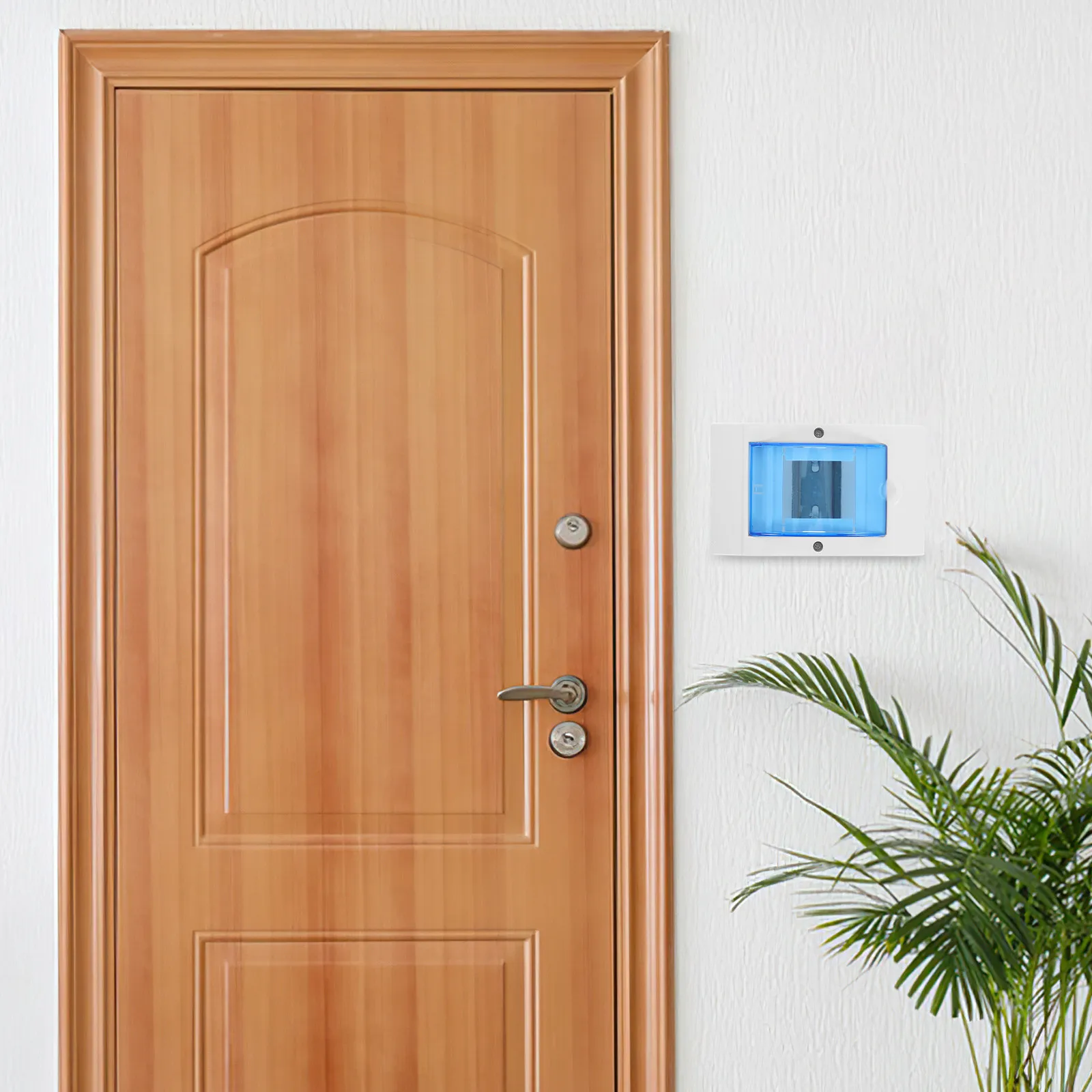 

Compact Plastic Distribution Protection Box Corrosion Resistant Durable for Indoor Outdoor Breaker Box Electrical Boxes Plastic