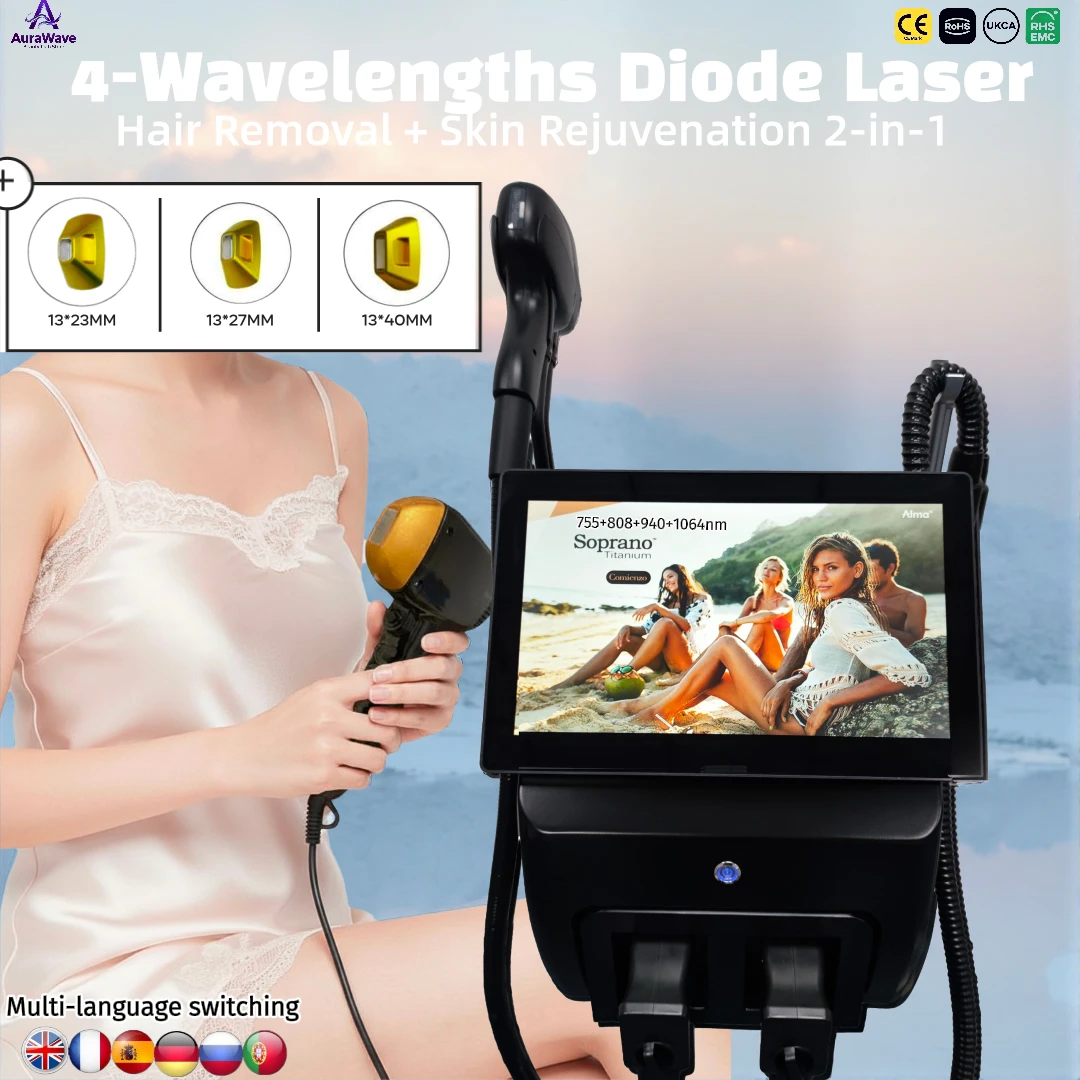 

Профессиональный салонный пико-лазерный аппарат для удаления волос 15,6 дюйма, быстрая обработка, 90% быстрое восстановление, оборудование для деловой красоты CE