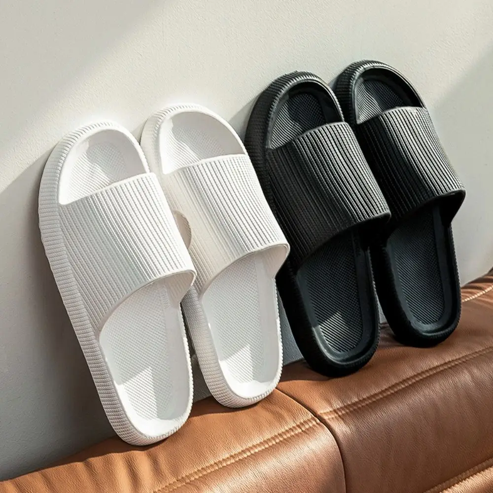 Fashion EVA Men's Slippers Unisex Non Slip Beach Shoes Soft Bottom Women's Sandals Bathroom
