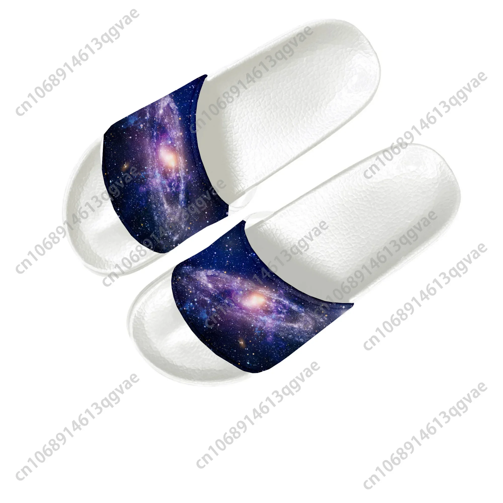 Galaxy Celestial Slippers Home Water Shoes Men Women Teenagers Bathroom Beach Pool Sandals Custom Made Summer Slipper