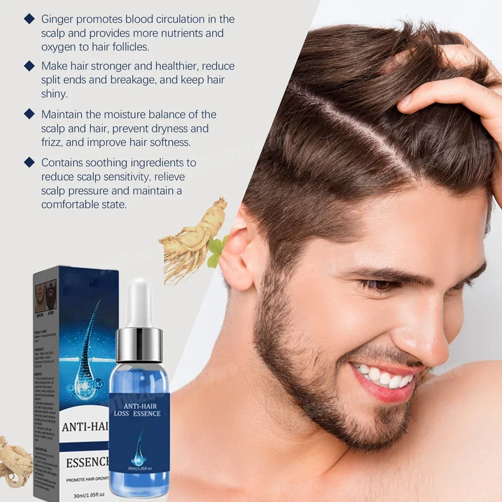 Hair Care Oil for Men Women Anti Hair Loss prevention Scalp nourishment Serum Treatment Products