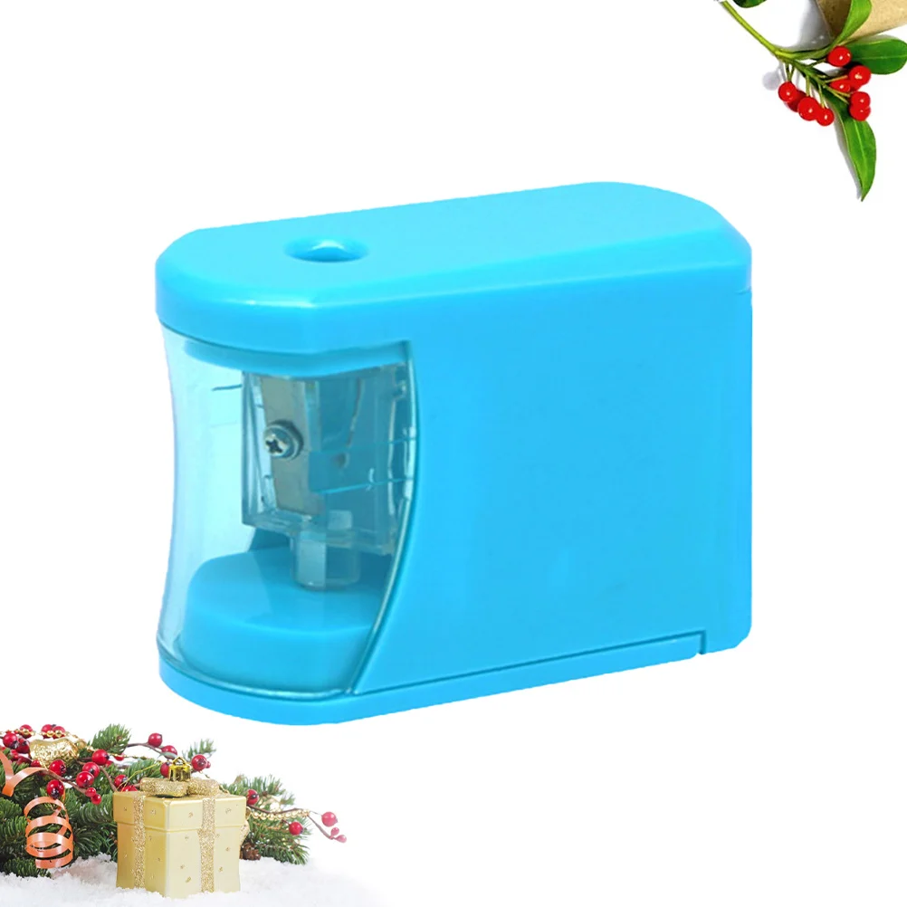 Fast Electric Pencil Sharpener for Students and Artists 5 Second Auto Sharpening with Removable Shavings Box Safe Operation No