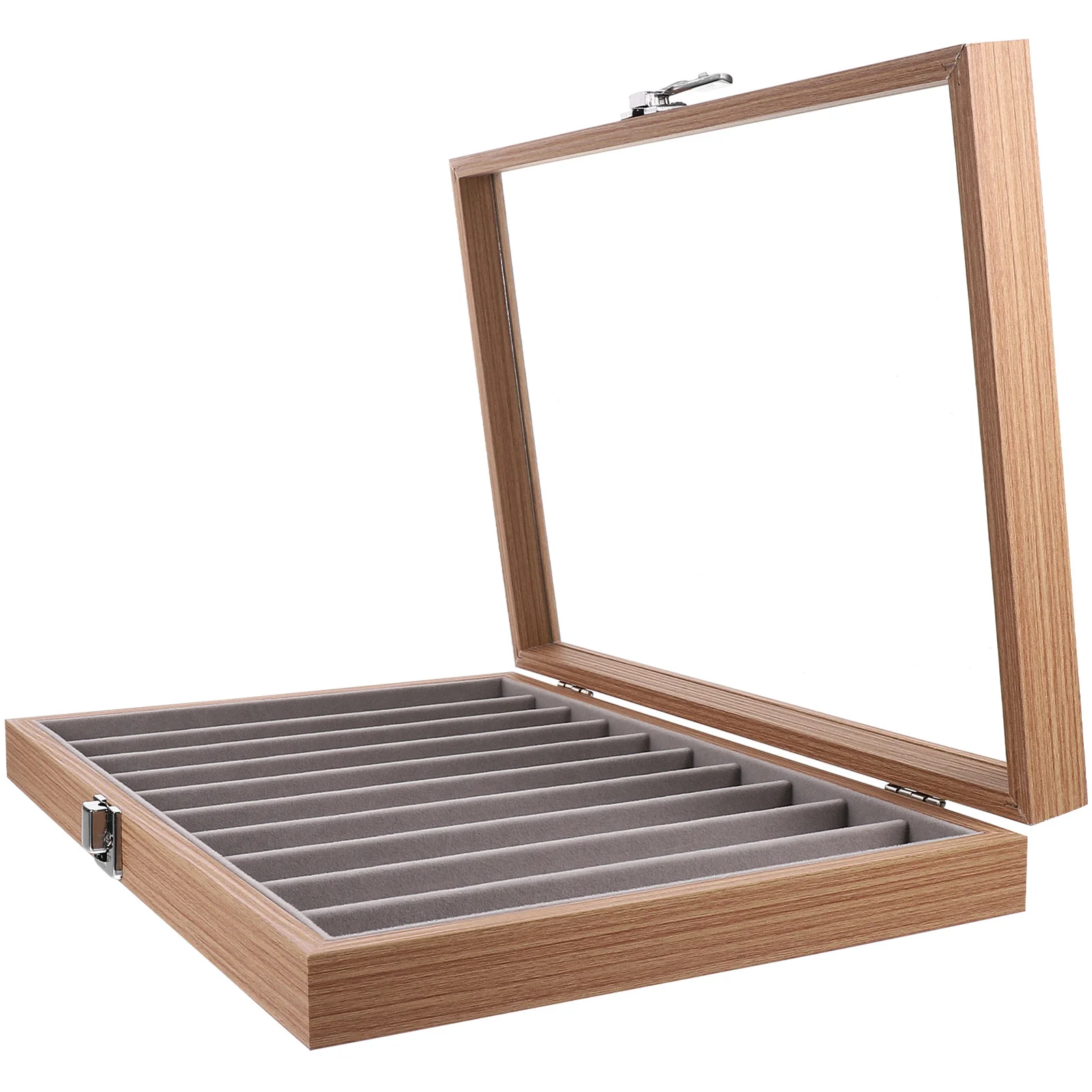 

Jewelry Organizer Necklace Box Bracelet Anklet Clear Lid Display Case Elegant Storage Organizer for Earrings Pendants Brooches