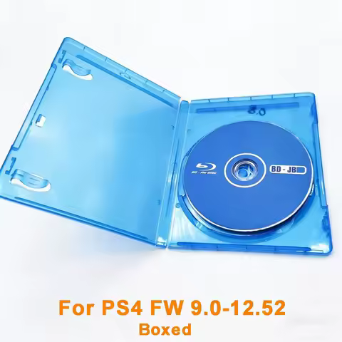 PS4 Blu-ray Game USB Drive - Plug &amp; Play Large Storage Compatible with System 9.0-12.52 for Game Installation