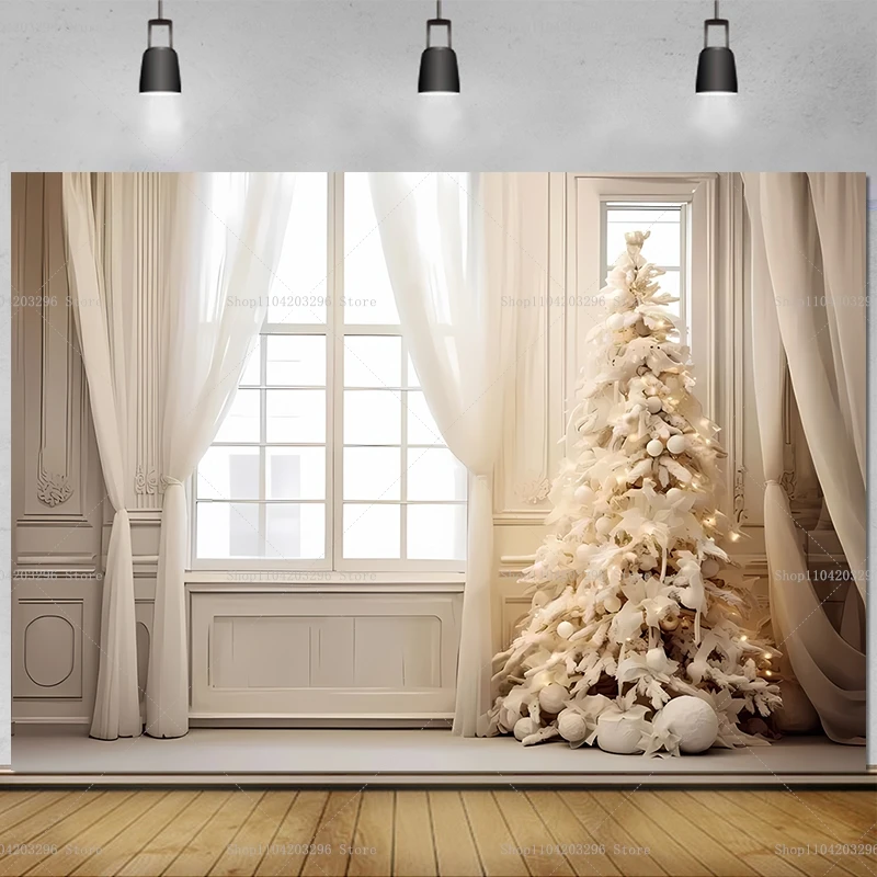 Toile de fond de Noël blanche - Baby Xmas Food avis et prix
