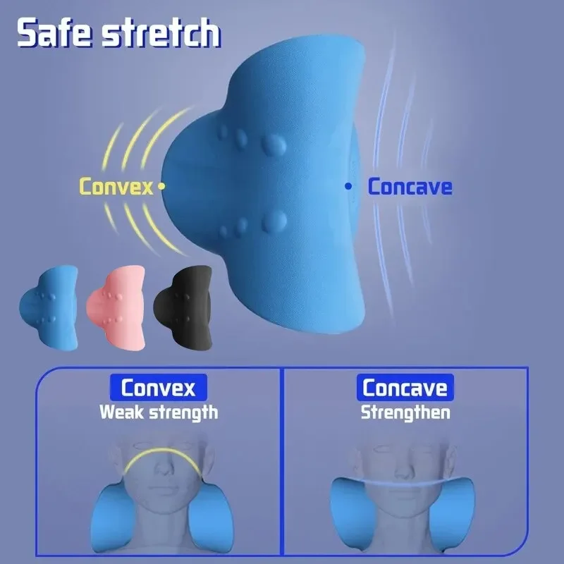 Barella per la spalla del collo colonna vertebrale cervicale Stretch Gravity rilassamento muscolare trazione cuscino per massaggio alleviare il dolore correzione della colonna vertebrale