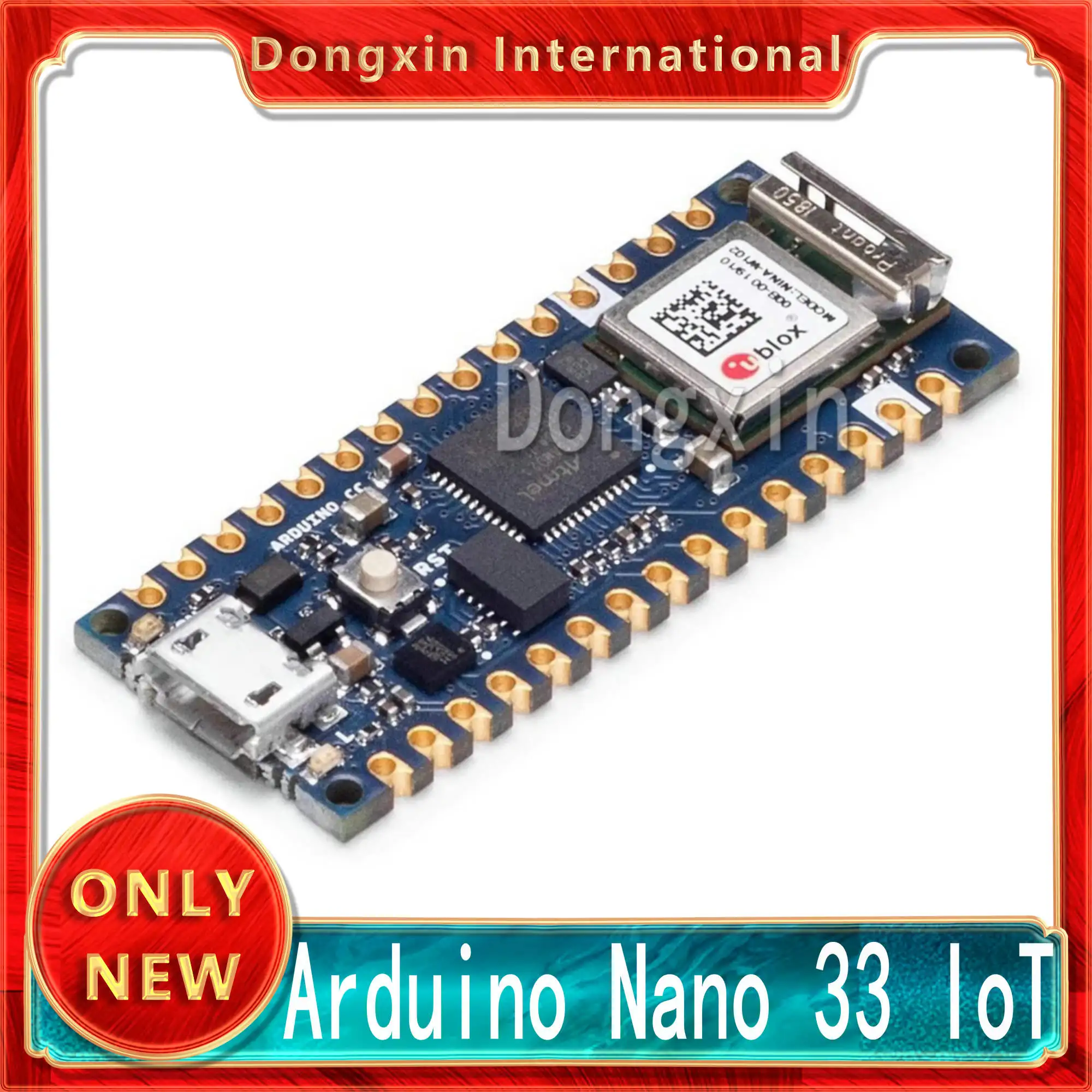 Импортный Arduino Nano 33 IoT ABX00027 SAMD21 процессор Spot, Италия