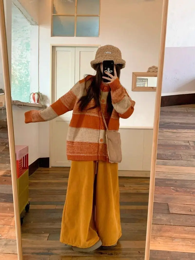 

Sweaters Jumpers Pullovers Women Dames In Cotton Winter Sweater Women Curved Pattern Professional Business Meeting OL Lady Sport