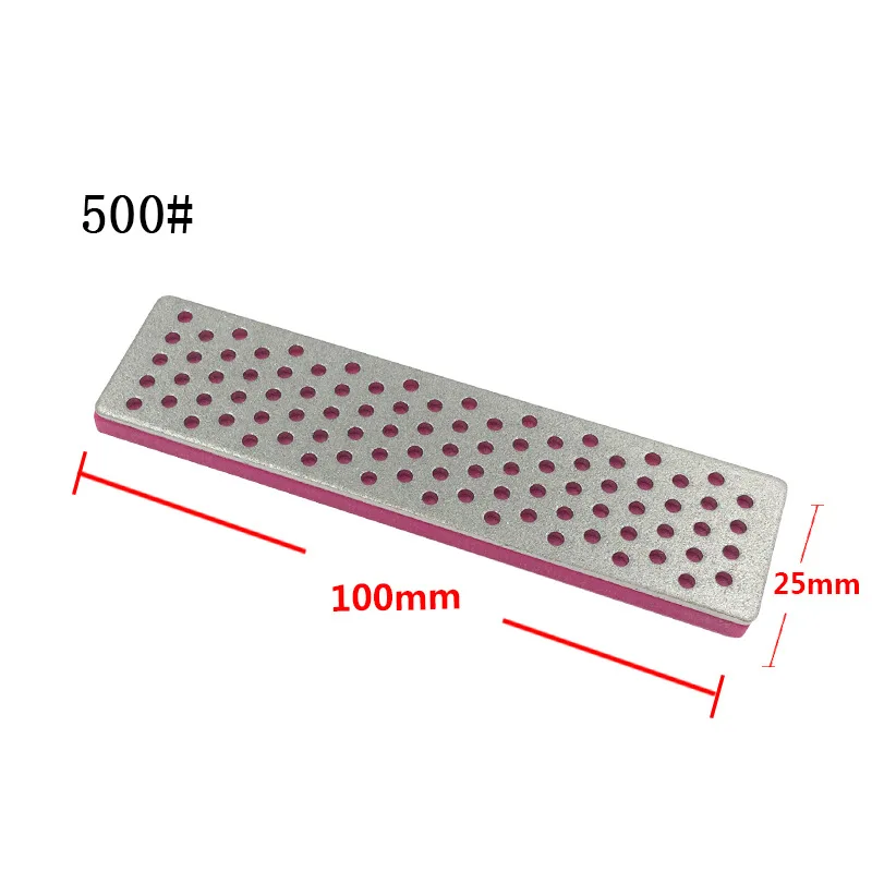 ALLSOME 100x25x2mm Diamond Sharpening Stones For Ice Snowboard Ski Edges Skiing Sharpeners Grit 240 360 500 1000 Abrasive Tool