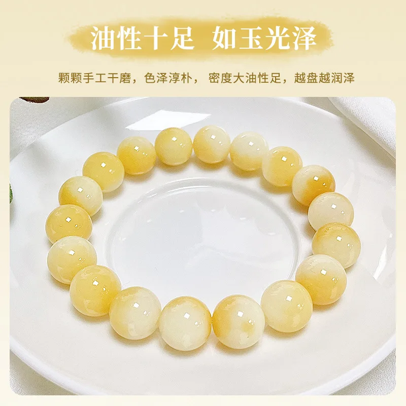 Bodhi Root Chalcedony Lotus Charm Natural Jade Stone Beaded Bracelets for Women Prayer Energy Buddha Beads Jewelry Accessories