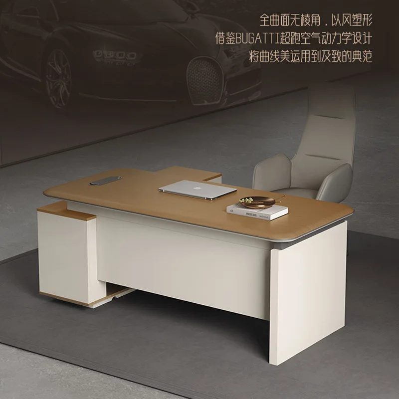 Boss desk and chair combination simple modern business female manager office desk 1.8 meters 1.6 supervisor desk