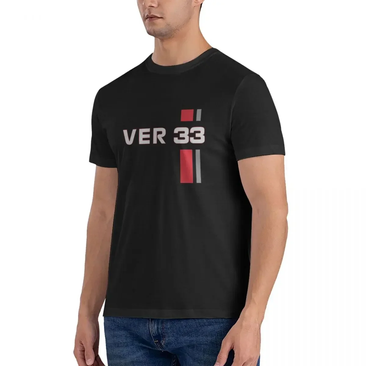 100% Cotton F1 Verstappen 33 Formula1 Car T-shirt Men Fashion Oversized T Shirt Men Round Neck Summer Shirts Tops S-6XL