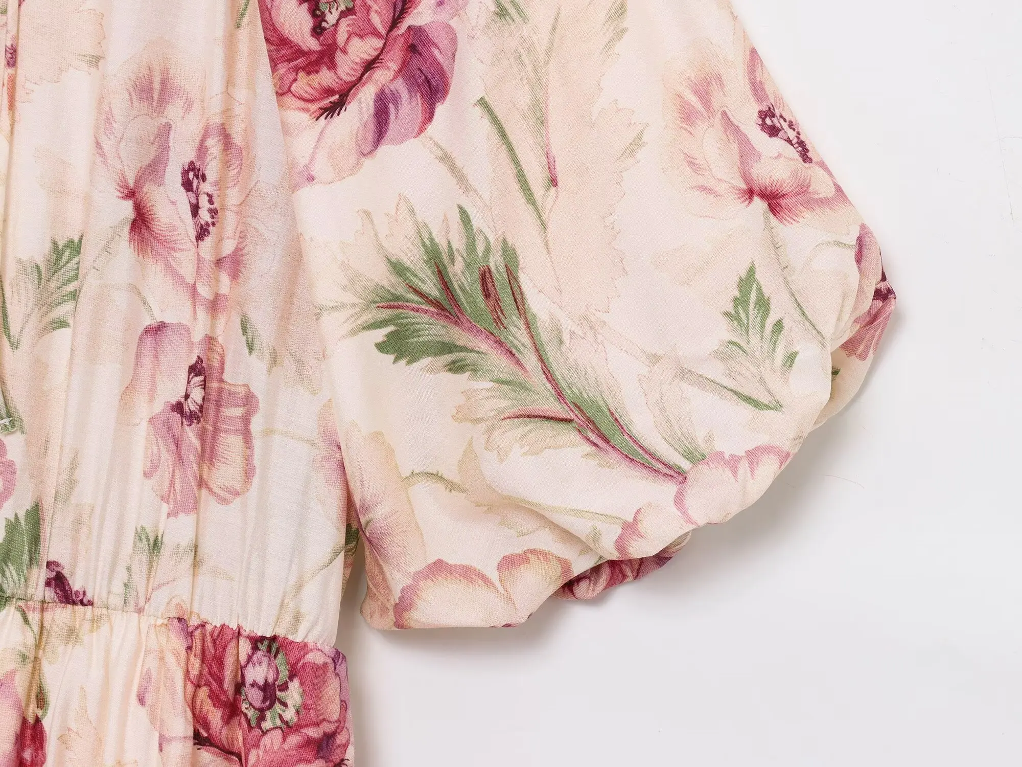 Women's Floral Print Mini Dress - Short Sleeve Summer Dress 2026