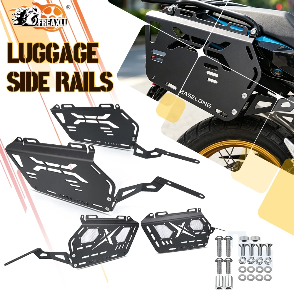 Luggage Rack Side Bags For KOVE 800 X Rally GT Pro 2024-2027 800X Rear Saddlebag Support Mounting Sidebox Bracket Mount Holder