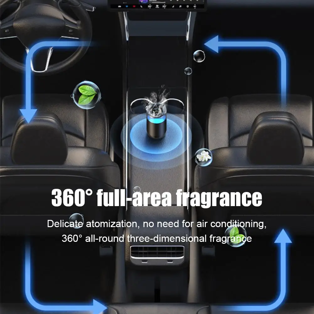 Mist Auto Aromatherapie 2024 Nieuwe Auto Parfum Interieur Decoratie Geur Voor Auto Aromatherapie Auto Luchtverfrisser Luchtverfrisser Vloeistof