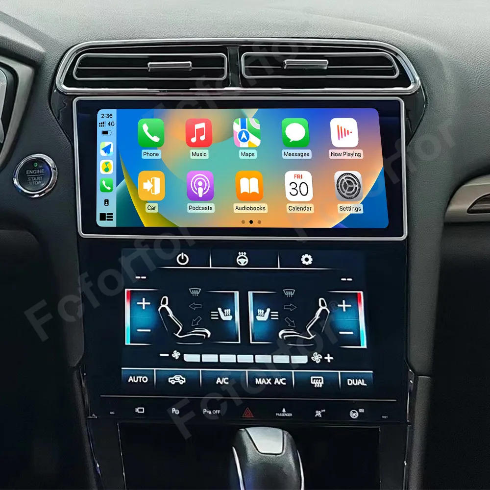 Android Car Radio AC Panel For Ford Mondeo Auto Stereo Dashboard Screen Navigation GPS Multimedia Player
