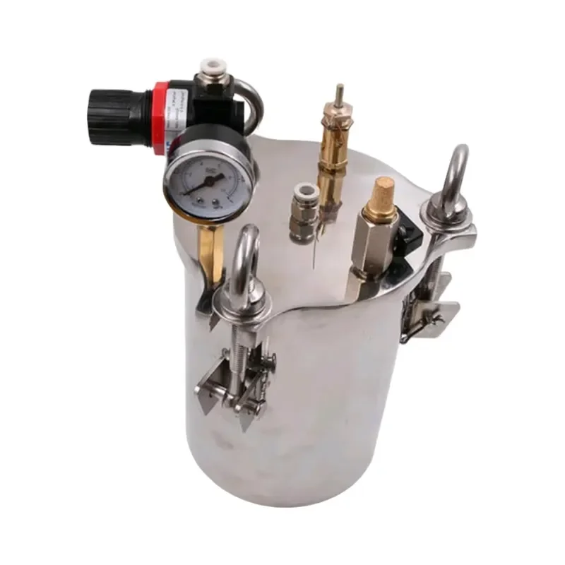 2026 HOT Liujiang robust stainless steel air pressure tank for adhesive dispensing pump integration 30L pneumatic pressure