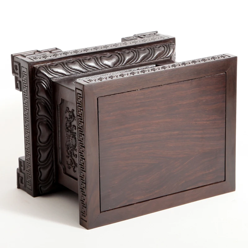 

Buddha statue base, solid wood lotus table, Guanyin heightened offering, Guan Gong ornament bracket offering Buddha