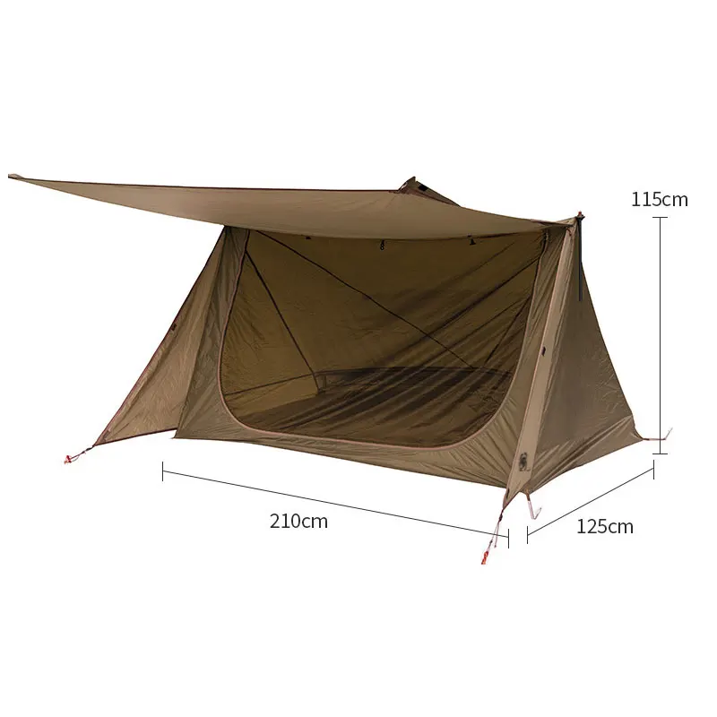 Indoor Shelter Easy Set Up 1 Man 3 Season Tent For 1 Person