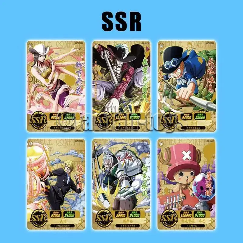 5/25/50 Pcs One Piece Anime Cards Nami Luffy TCG SP Rare Trading Collection Card AnimeCharacter Carte for Children Gift Toys