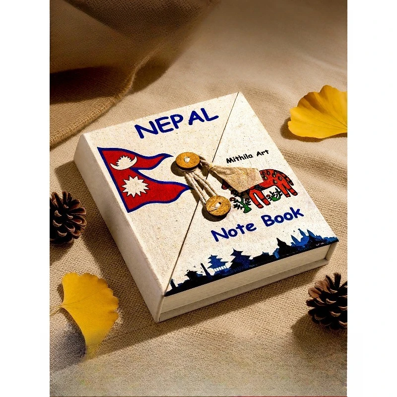 

Nepalese handmade DIY material package, full set of retro handbooks, notebooks
