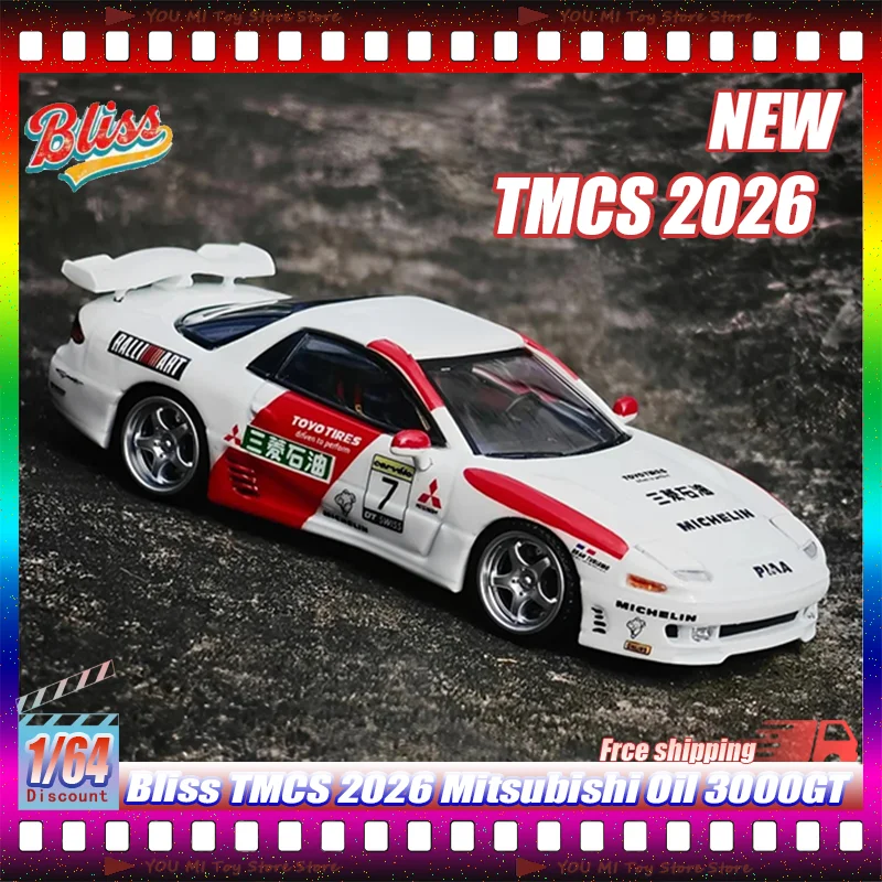 1-64-new-bliss-mitsubishi-oil-gto-3000gt-2026-tmcs-hec-exhibition-restrictions-simulation-alloy-miniature-diecast-car-model-gift