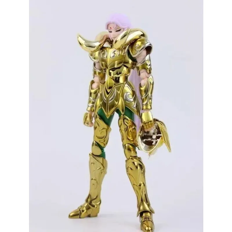 

In Stock Metal Club/MC Saint Seiya Myth Cloth EX Aries Mu Gold Knights of the Zodiac Anime Action Figure Model Toys Doll Gifts
