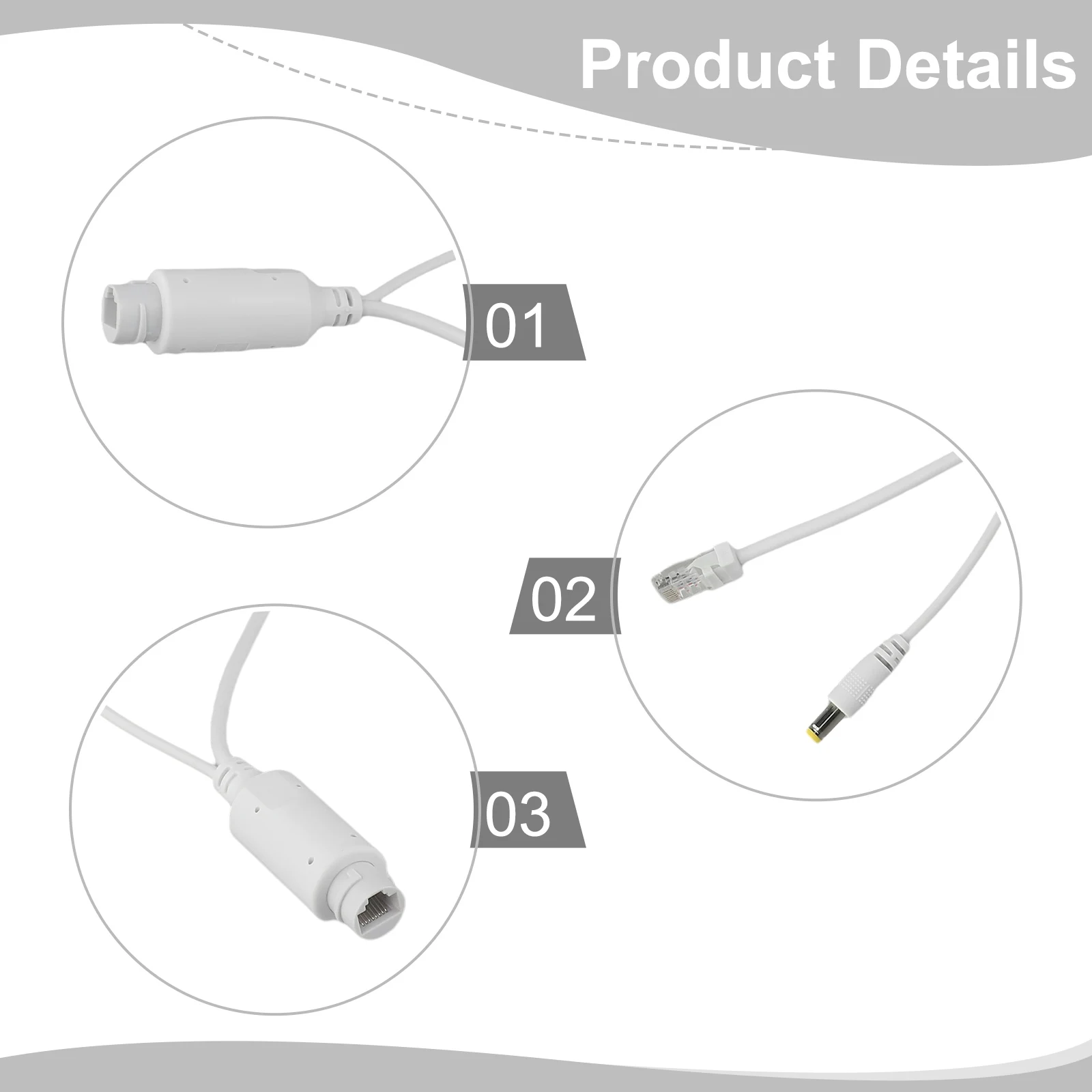 Practical Brand New for poe Splitter Adapter With Rainproof Cover Kit IP Cameras Module Waterproof 1236/4578 Power Supply 2A