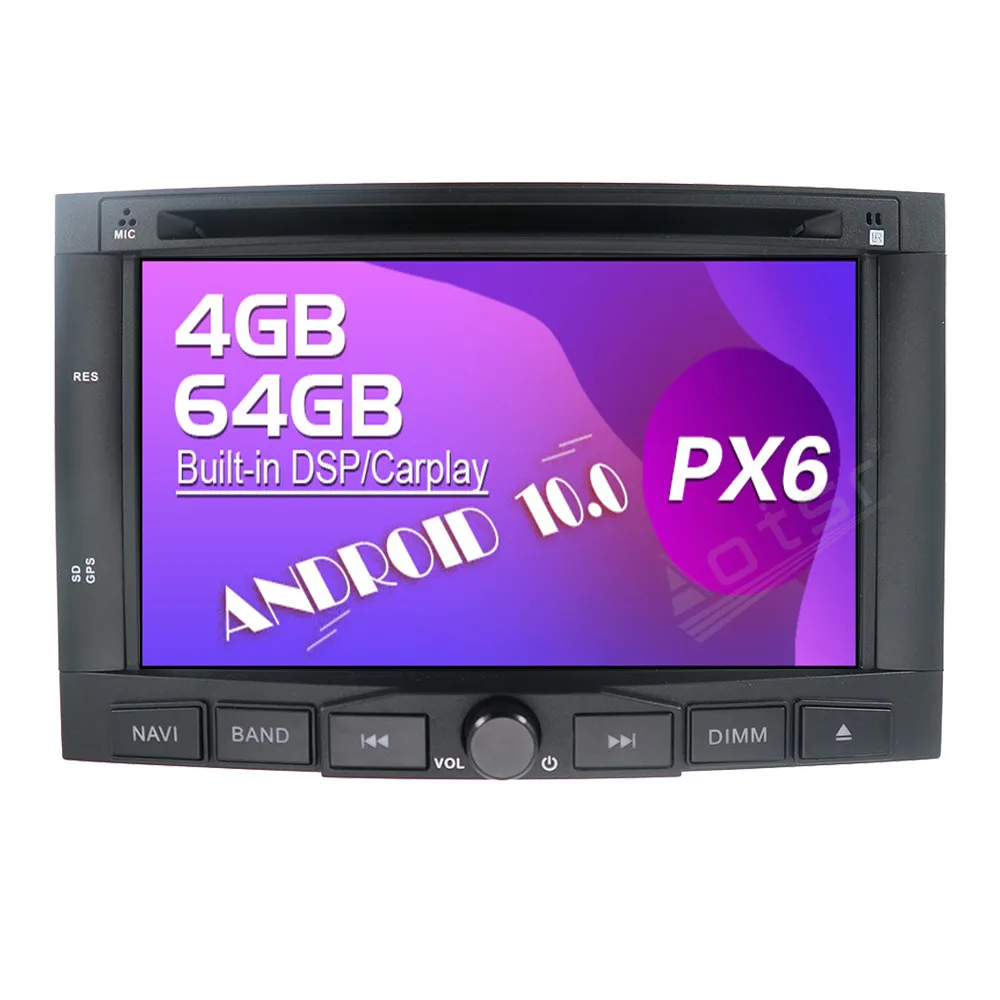 Android Touch Screen Car Video Radio Stereos DVD Player Multimedia System For PEUGEOT 3008 5008 GPS Navigation