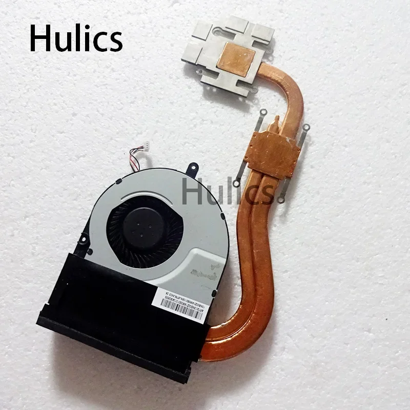 Hulics Used Laptop CPU Cooling Heatsink With Fan For Asus N56 N56V N56VV N56VZ N56VM Notebook Cooler KSB0705HB BK35