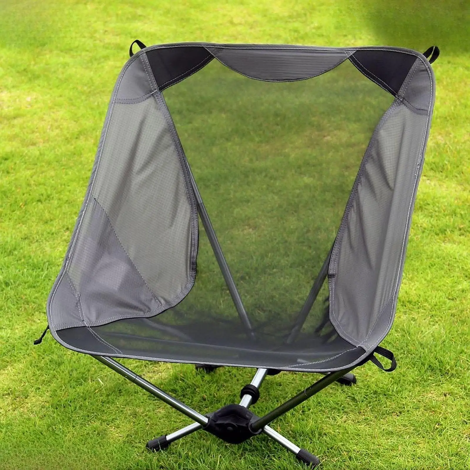 

Beach Chair Camping Chair Folding Heavy Duty Breathable Nylon Mesh Seat Furniture Fishing Chair for Painting Lawn Leisure