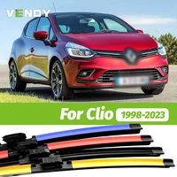 2 uds limpiaparabrisas delantero limpiaparabrisas para Renault Clio 2 3 4 5 1998-2023 2015 2016 2017 2018 2019 2020 2021 2022