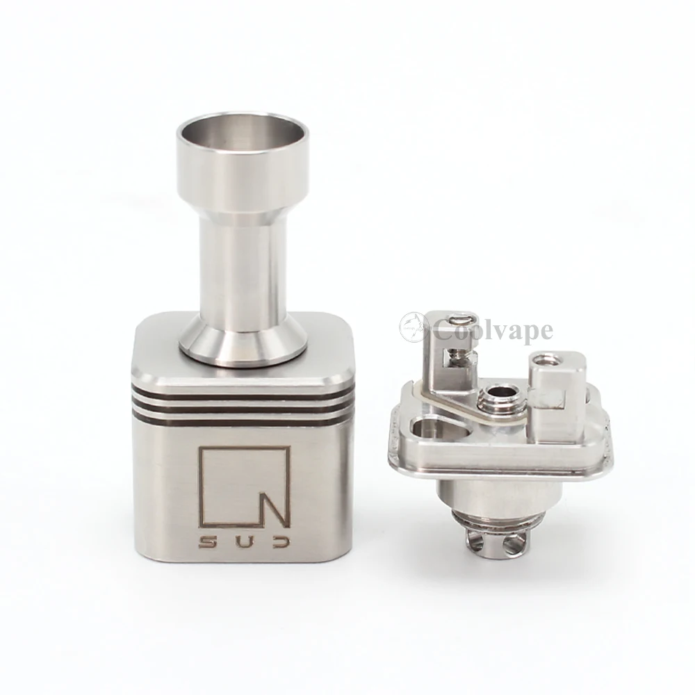 

Wolfcoolvape SUD Style RBA Bridge 316SS Billet Boro Tank AIO Box Mod RBA Bridge 316SS RBA Bridge