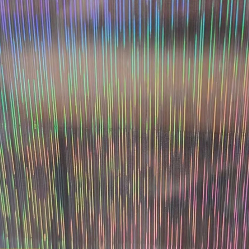 

32CMX200M 24 Mic Thickness Wire-drawn Laser Pre-coated Film Wire-drawn Laser Hot Lamination Laser Film 1" Core