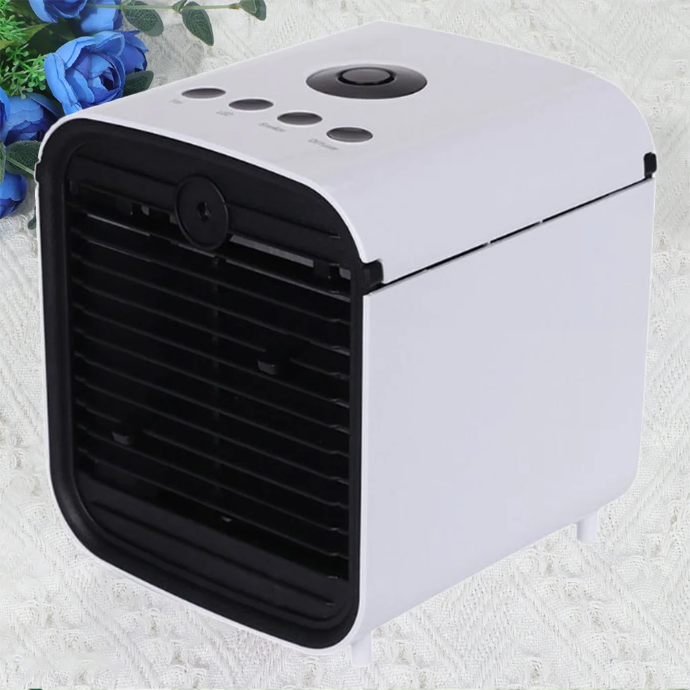 

Humidifier Cooling Fan Air Cooler for Office Portable Conditioners Mini Desktop