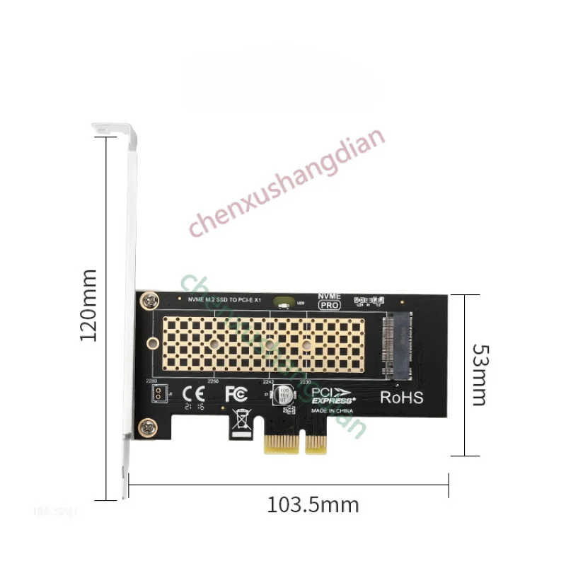 Pciex1からnvme拡張カード用、nvmeアダプターカードへの小さなスロット、m.2ソリッド