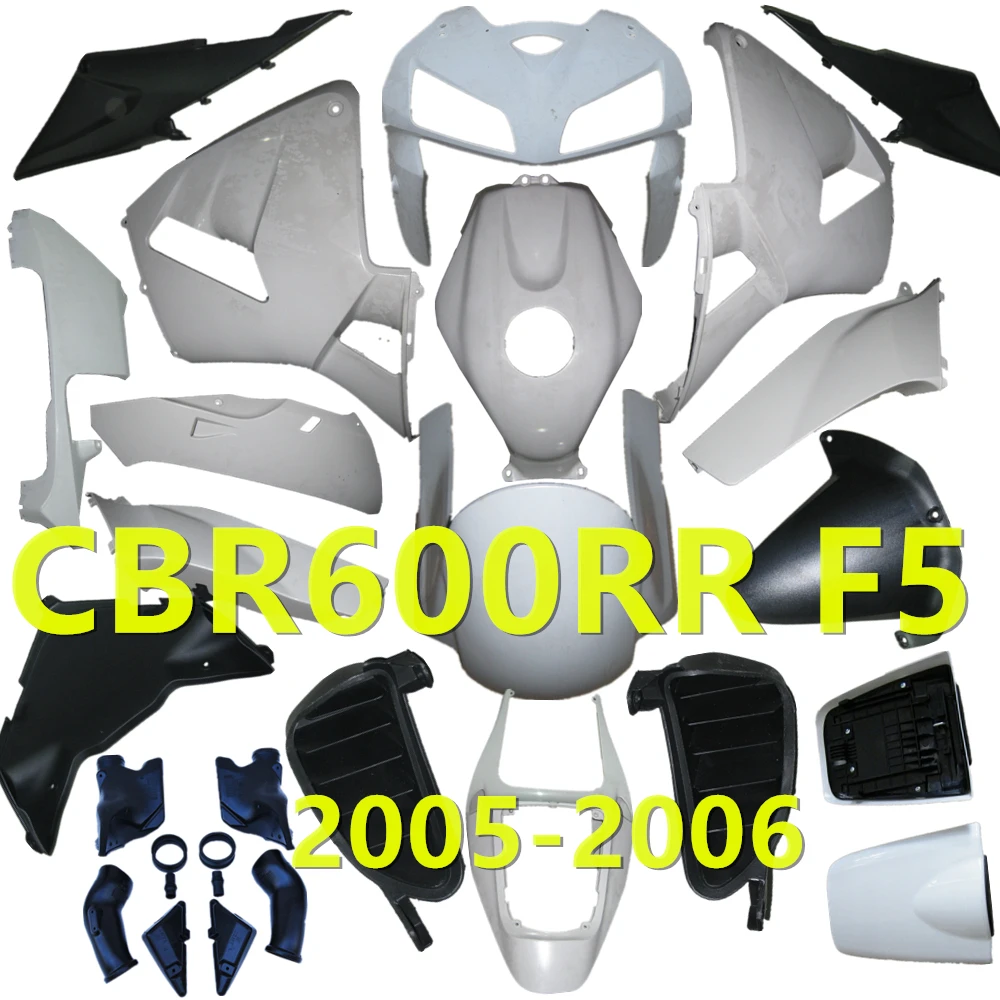 For Honda CBR 600RR F5 CBR600 RR 2005 2006 Bodywork Fairing Injection Molding Plastic Parts Unpainted Components Cowl Body